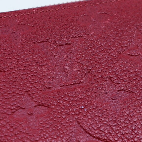 LOUIS VUITTON Red Monogram Wallet - Picture 8 of 16